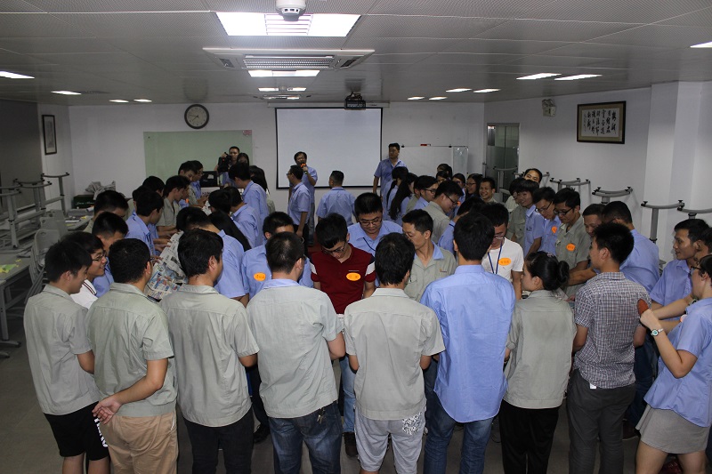 储备技术员培训班课堂互动